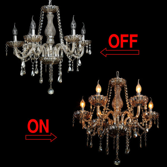 Classic 6 Lights Tassels Chandelier