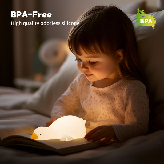 Duck Night Light for Kids Bedroom