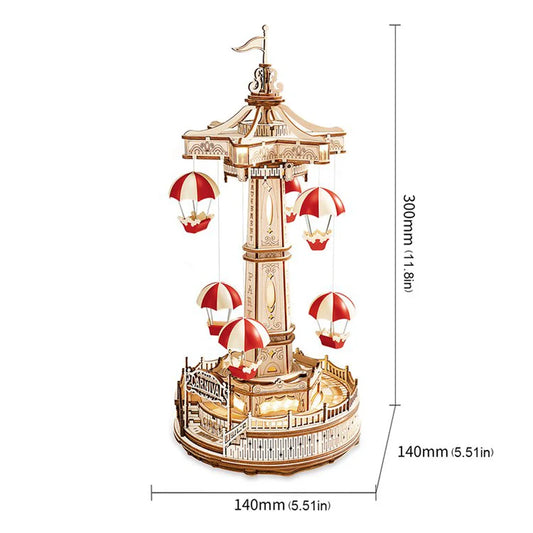 ROKR Parachute Tower DIY Music Box