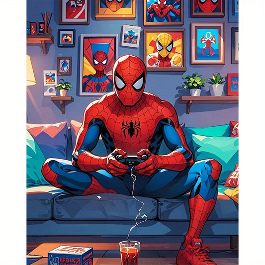5D Diamond Mosaic Cartoon Spider-Man
