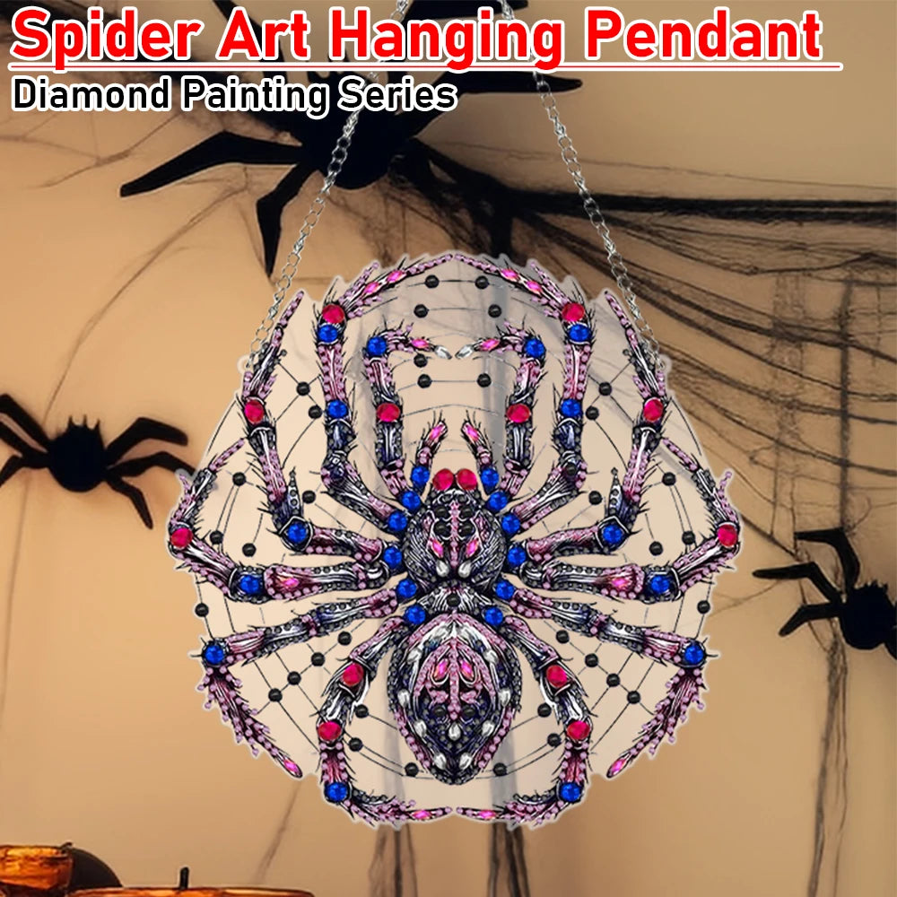 Acrylic Spider 5D  Diamond Painting Dots