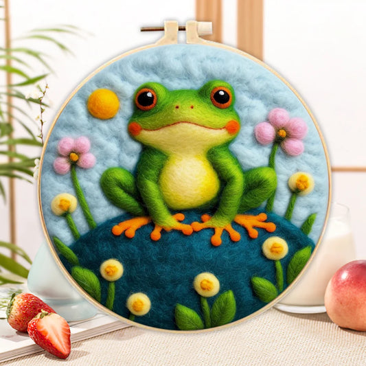 7 x 7 Inch Frame Needle Felting Kit