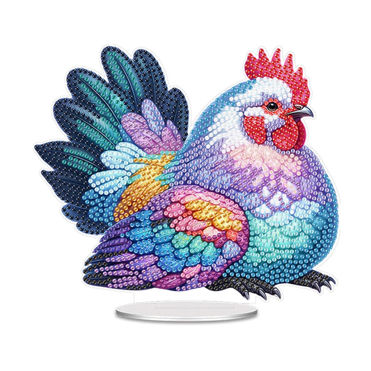 Acrylic Animal diamond painting  Table Top  ornament
