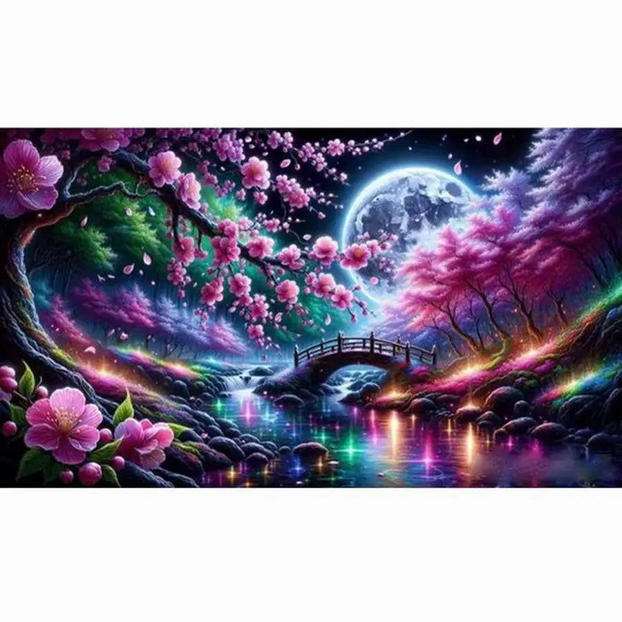 New Diamond Painting Large Size  21" Wide Plus 42" Long