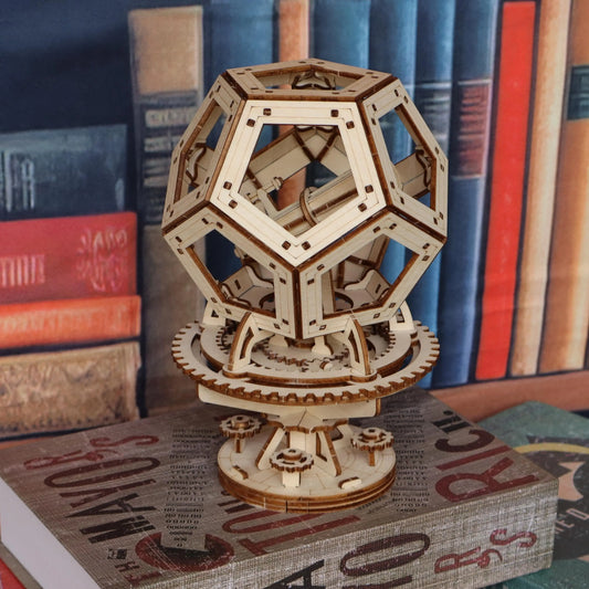 3D Wooden Puzzle Observatory Telescope Model Kit