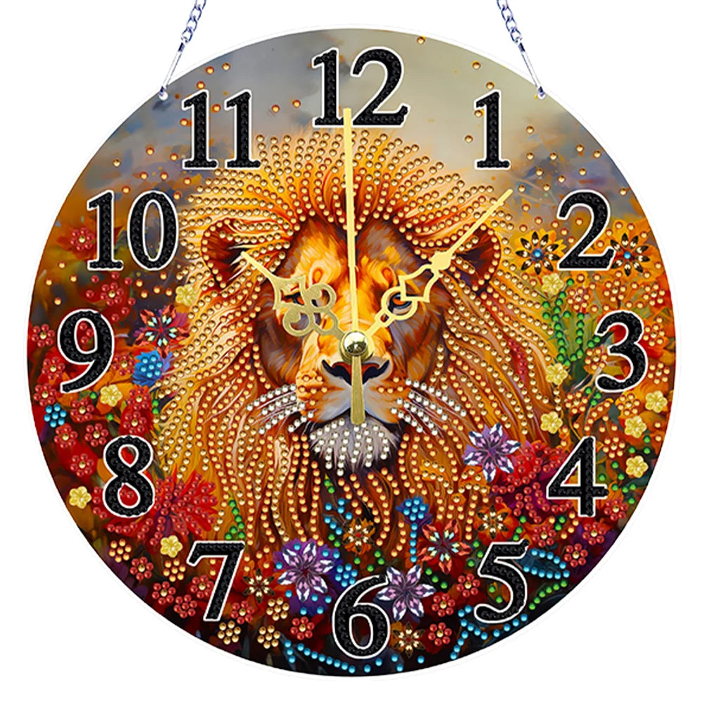 5D Diamond Painting Clock
