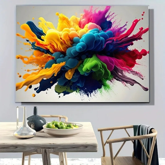 Painting  With 1.5  Inch Thick Wood Pine Frame