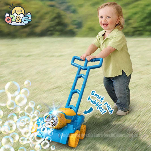 Automatic Lawn Mower Bubble Machine
