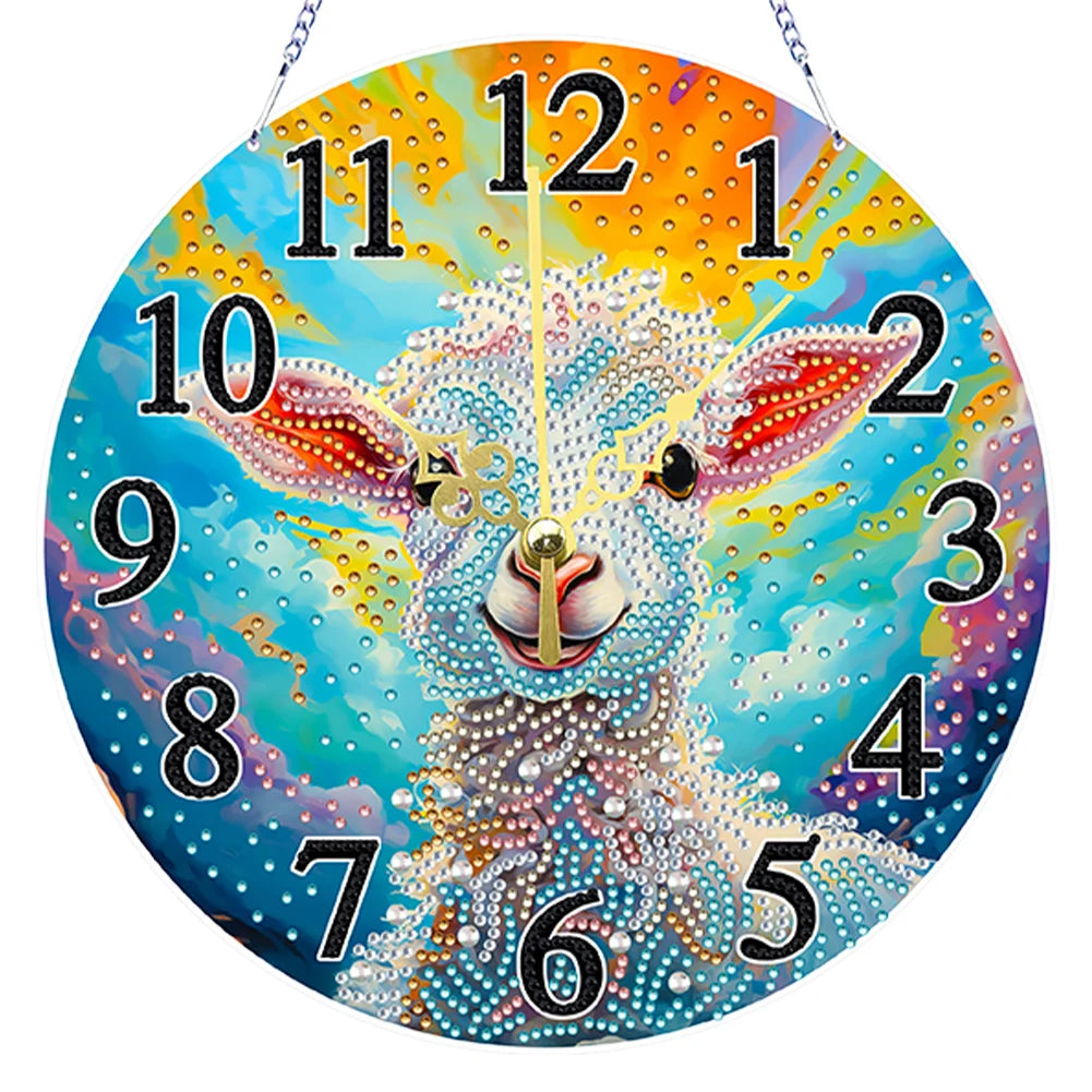 5D Diamond Painting Clock