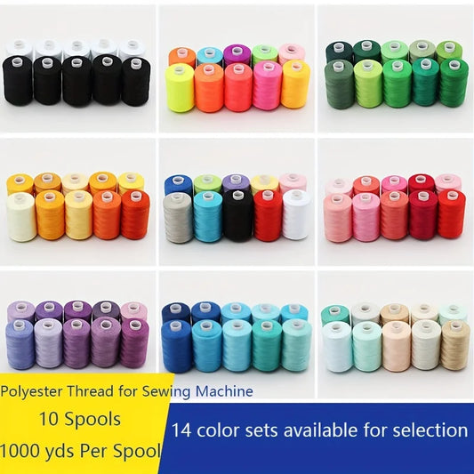 Multi Colored Sewing Thread