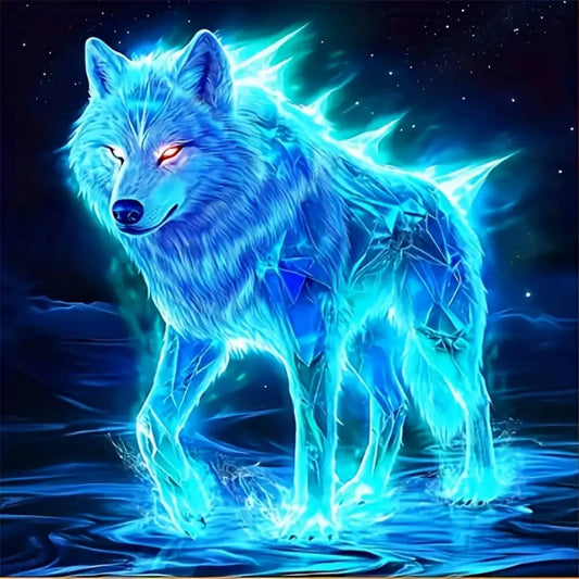 Full Square Drill Diamond Painting Wolf