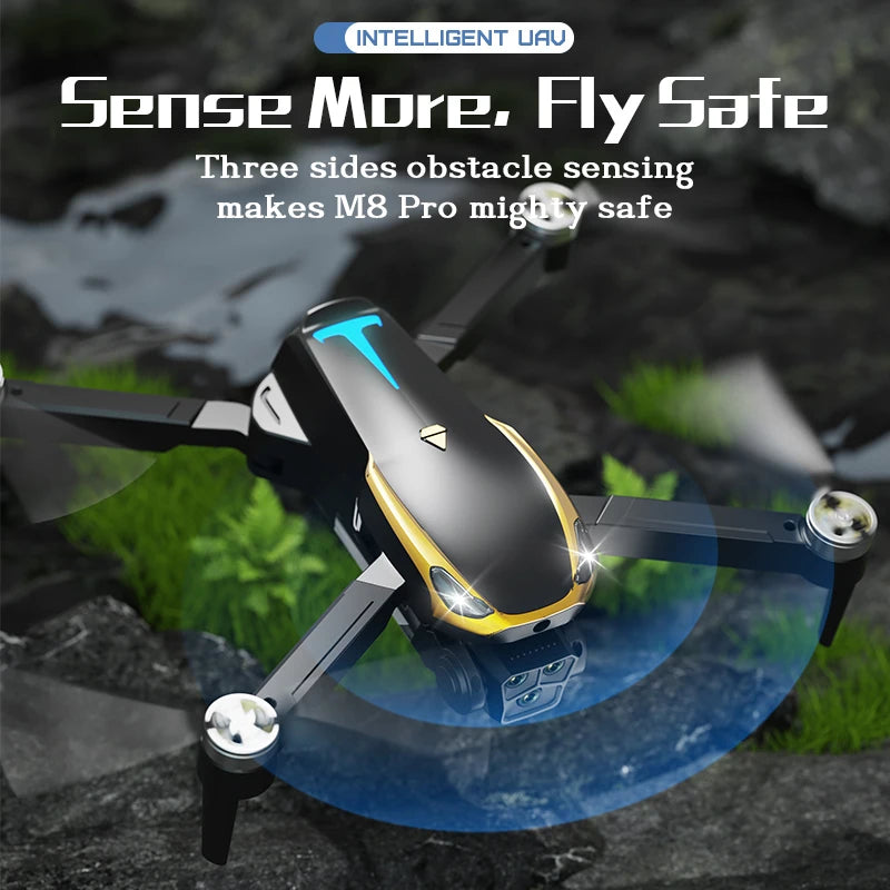 2025 M8 Pro Drone with 2 Batteries