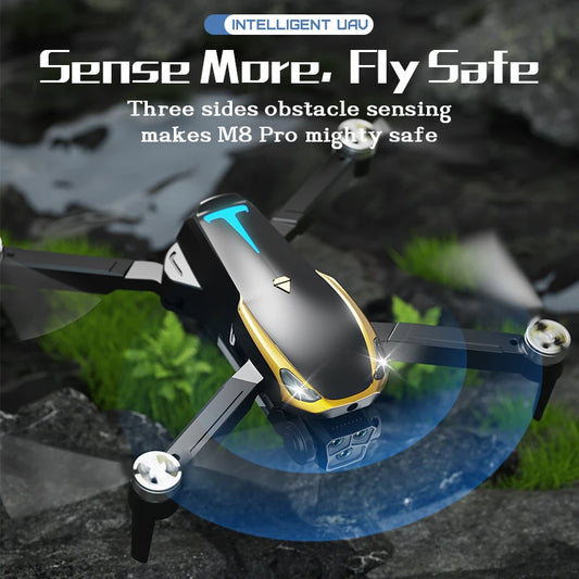 2025 M8 Pro Drone with 2 Batteries