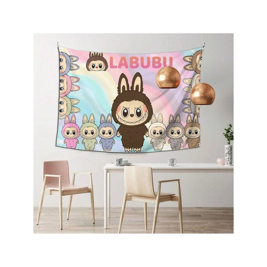 Funny Labubu Tapestries