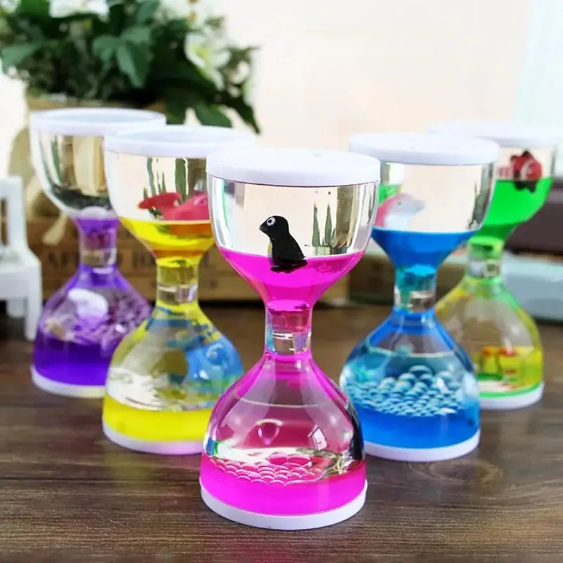 Liquid Motion Timer Oil Hourglass