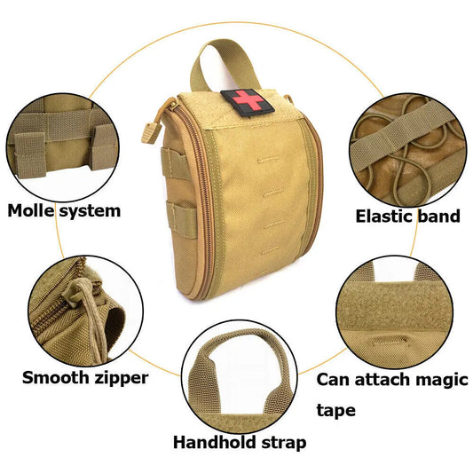 Tactical First Aid Medical Kit