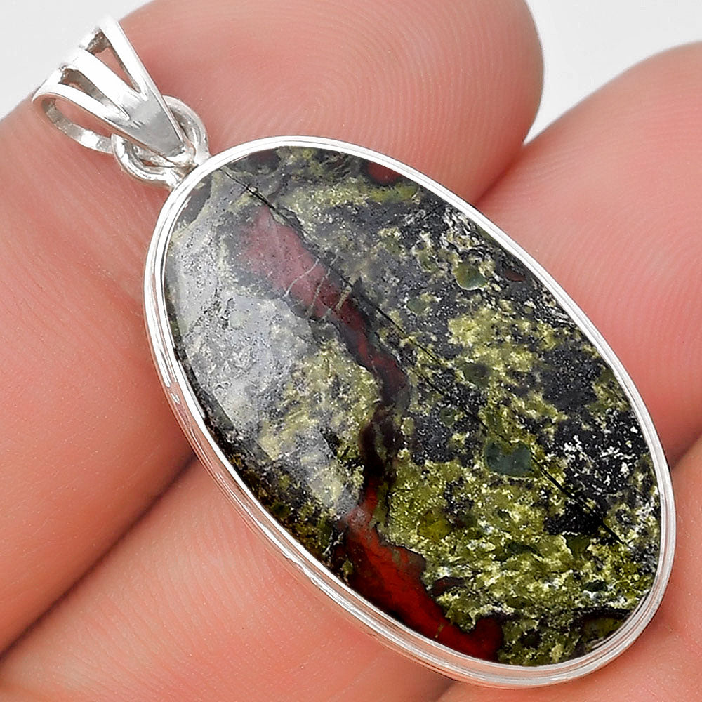 Dragon Blood Stone - South Africa Pendant P-1050 SDP129708-0
