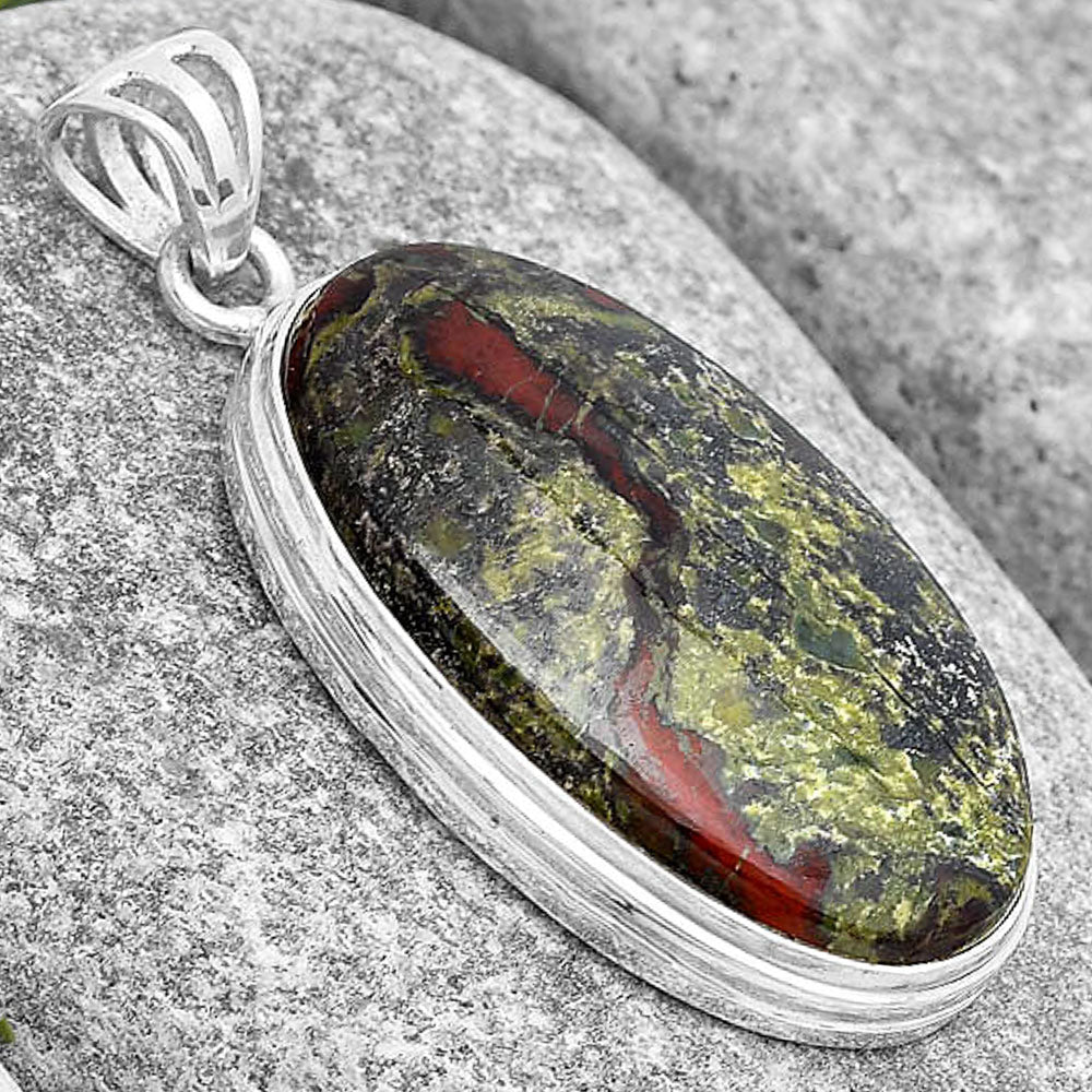 Dragon Blood Stone - South Africa Pendant P-1050 SDP129708-2