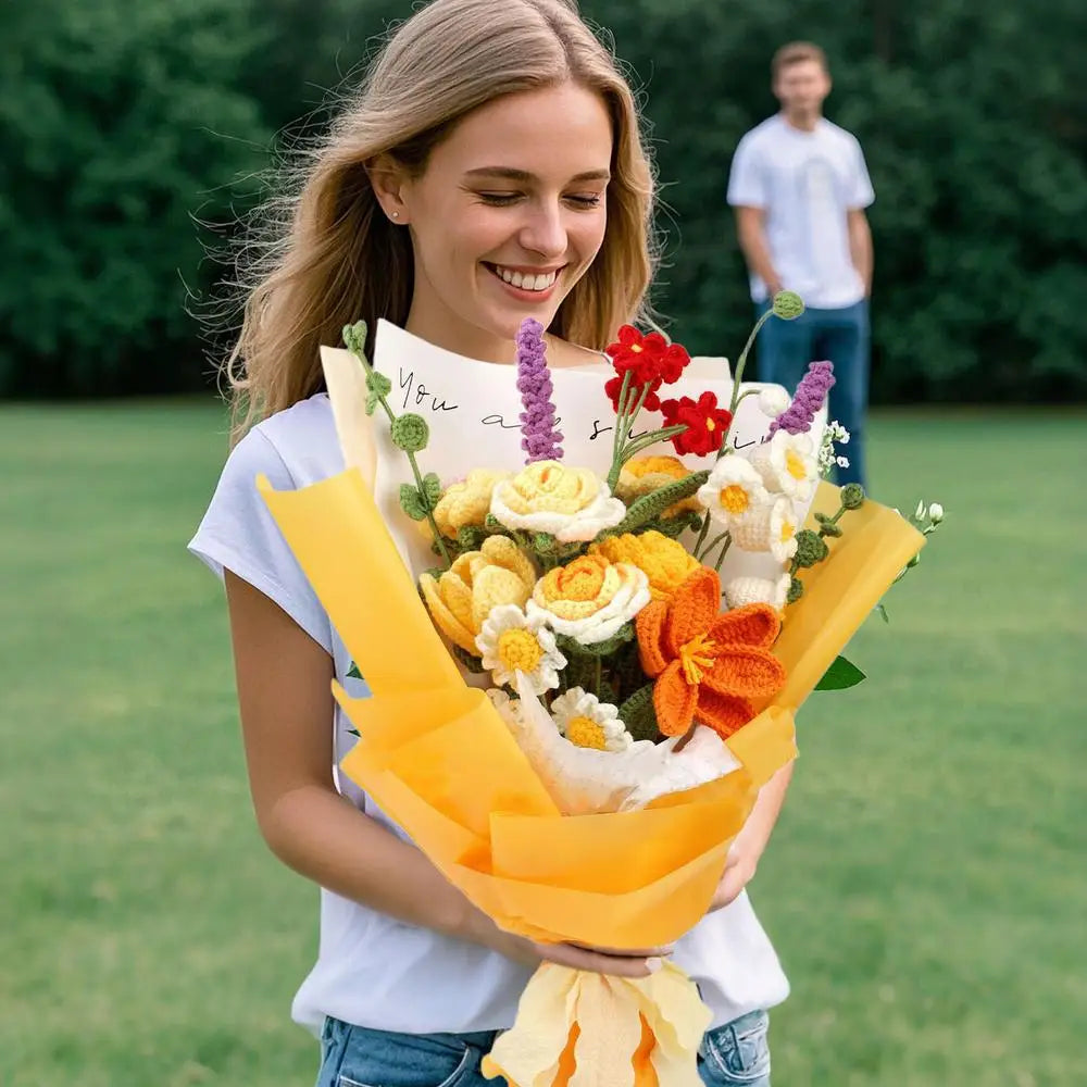 Crochet Flower Kit  Adults