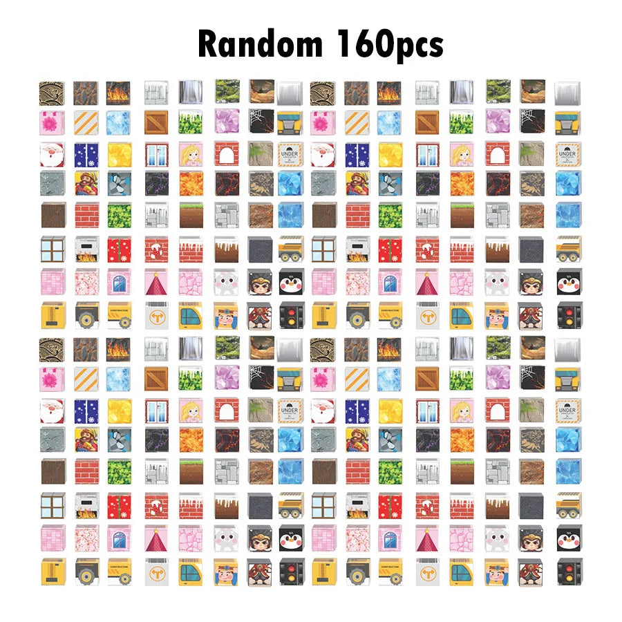 160Pcs Building Blocks Magnet