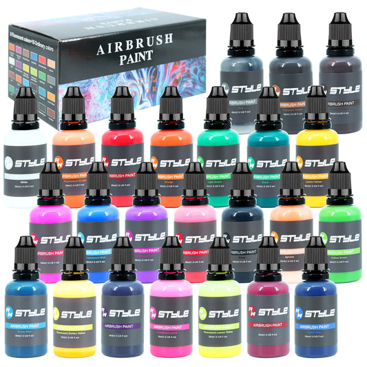 24Colors/Set Airbrush Paint Set