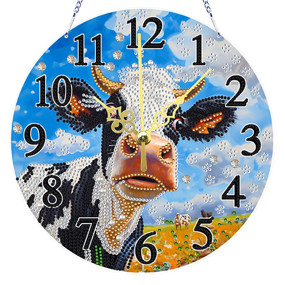 5D Diamond Painting Clock