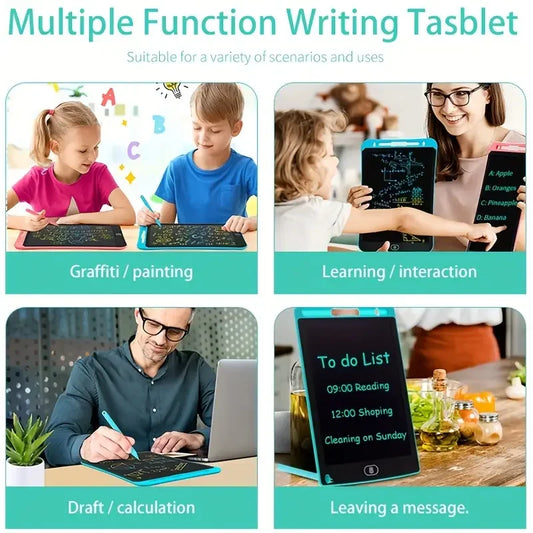 12 pcs 8.5 inch LCD writing and drawing board