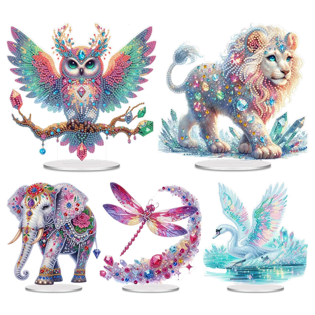 Diamond Art Acrylic Special Shaped Animals