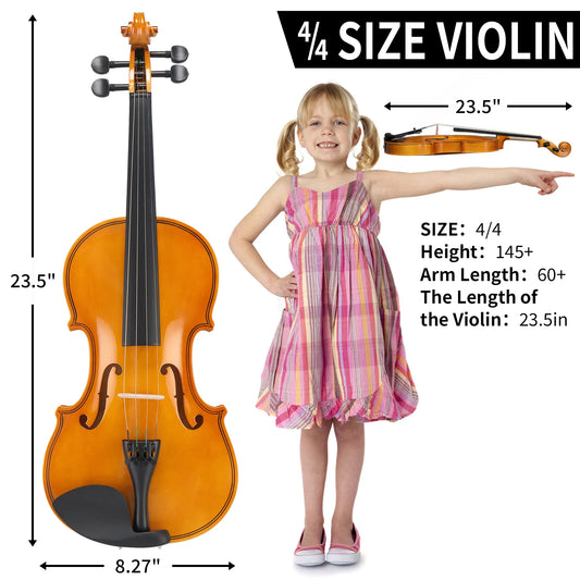 Full Size 4/4 Violin Set