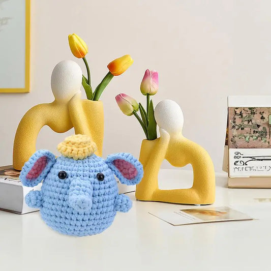 Elephant Crochet Kit for Beginners