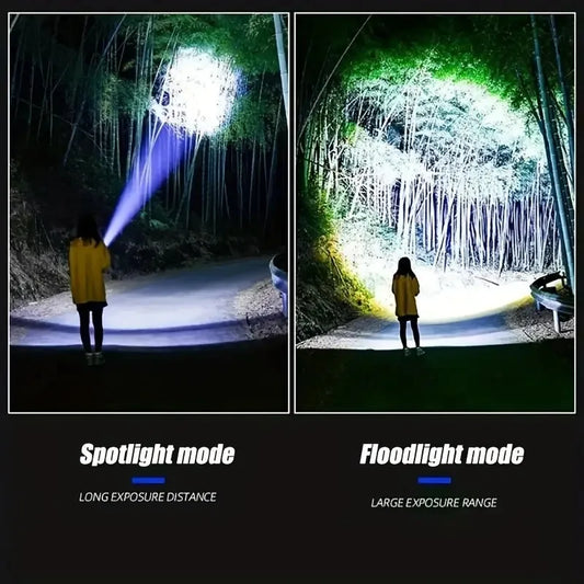 10000W Built-in Battery Flash Light