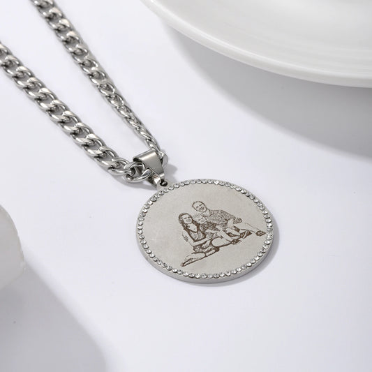 Custom Photo  Pendant Necklace