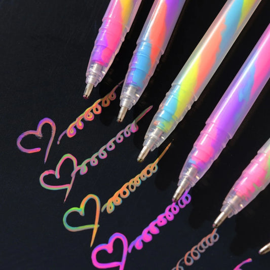 6pcs Glitter Gel Pens Set