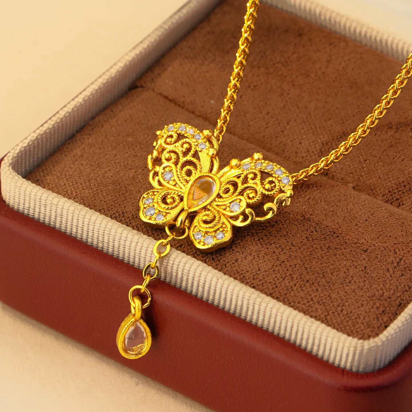 Luxury Real Gold Jewelry AU 9999