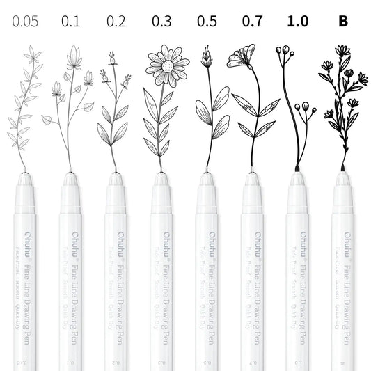 Ohuhu Micro Pen Fine liner Drawing Pens