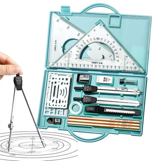 Drafting Kit Geometry Drawing Tools Set