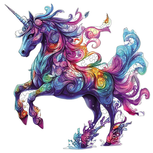 Unicorn Wooden Puzzle