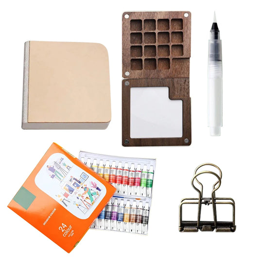 Portable Travel Watercolor Set