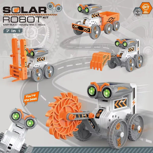 7-in-1 Solar Robot Kit For Kids