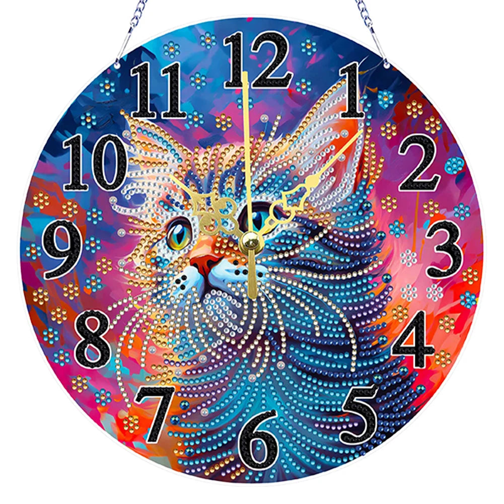 5D Diamond Painting Clock