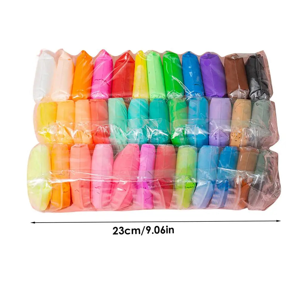Super Light Clay with hand tools