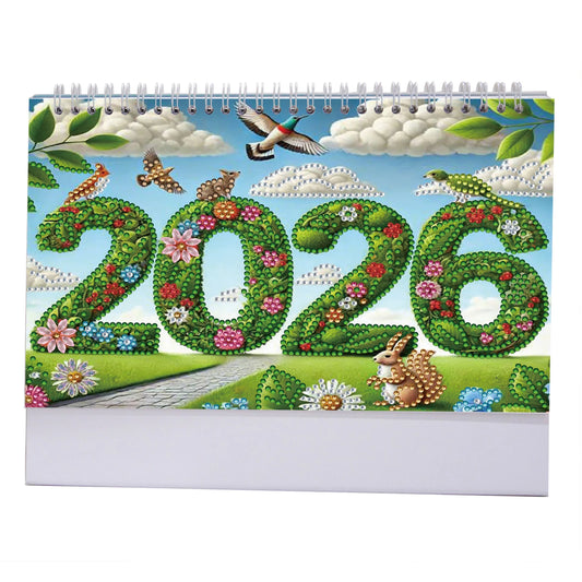 2026 Calendar DIY Diamond Painting Art Kit