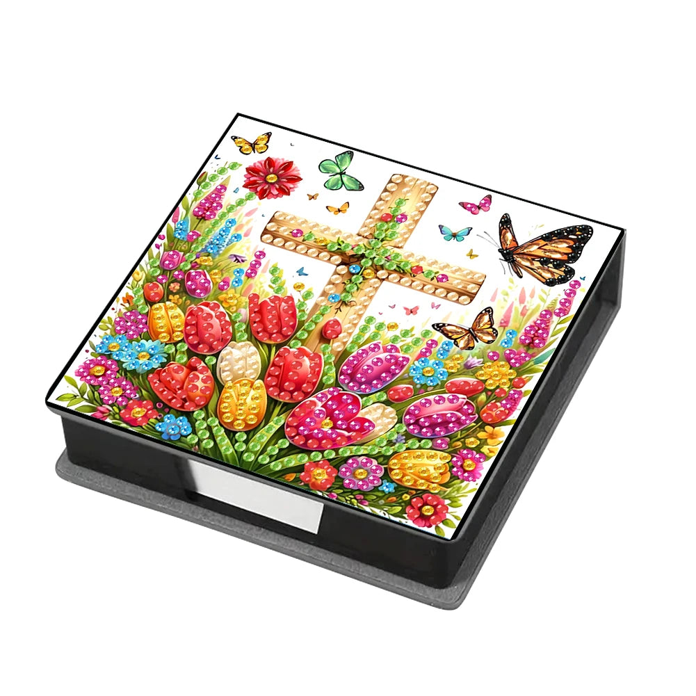 Goblin Leather Gem Painting Memo Pad Holder Mosaic Kit