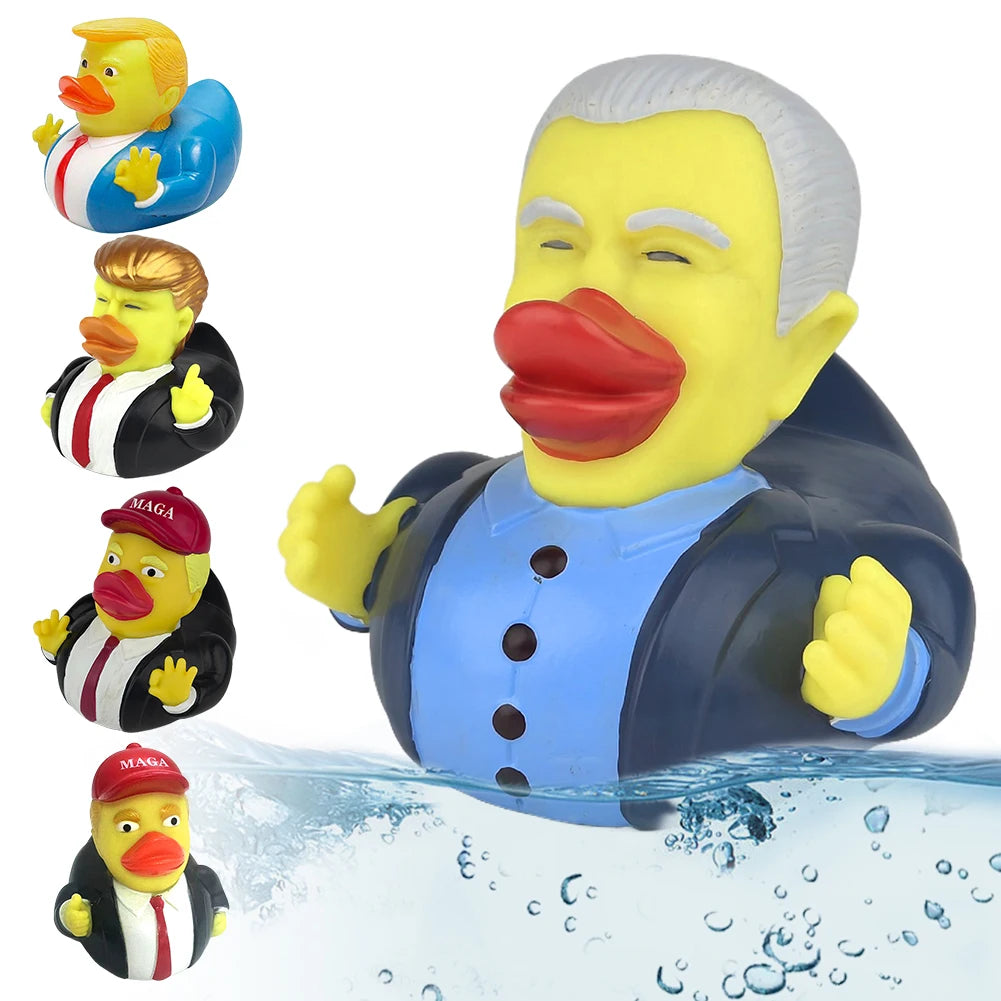 Novelty Trump Rubber Duck Bath Toy