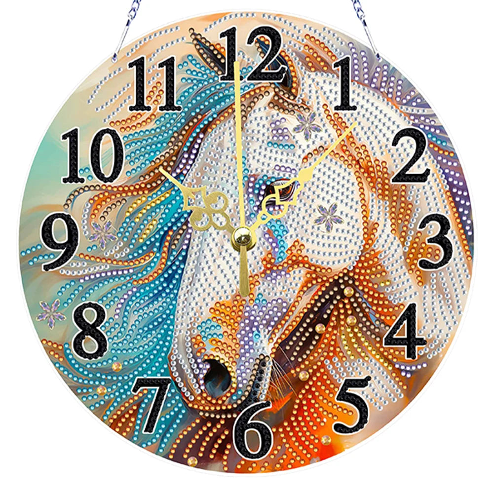 5D Diamond Painting Clock