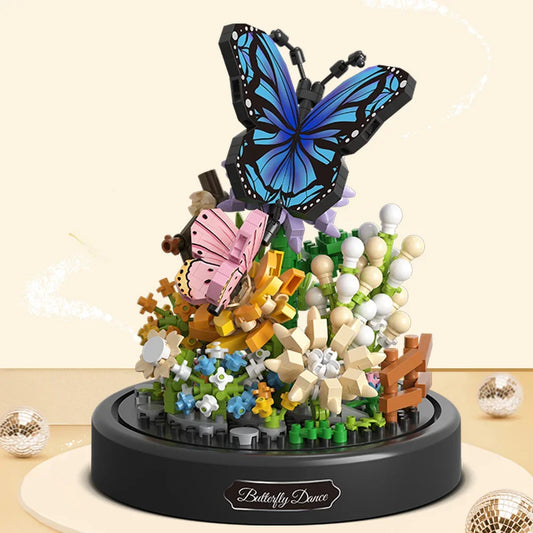 Butterfly & Flower Bouquet Building Set