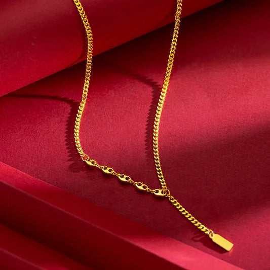 Solid 18K Gold Women's Necklaces
