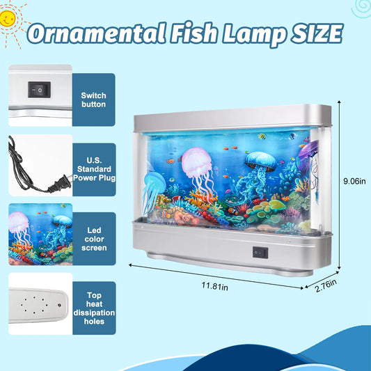 Artificial Aquarium: Fascinating Moving Pictures of Fish