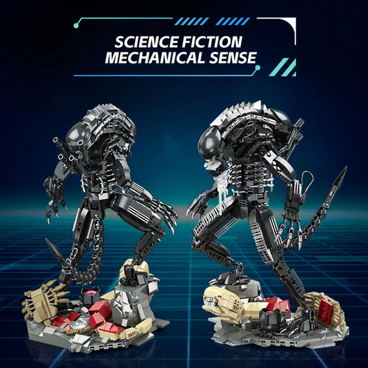 Battle Robot Alien moc Building Block