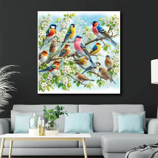 5d Crystal Diamond Painting Bird Diamond Mosaic
